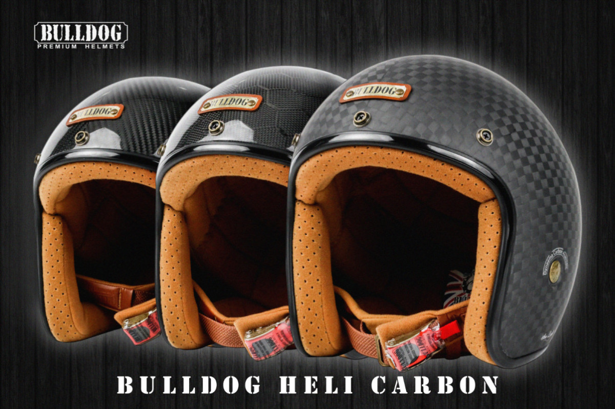 mu bao hiem 3 4 bulldog heli carbon nhieu mau van carbon 037