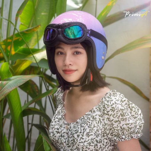 mu bao hiem 3 4 primia xtreme cao cap ombre hoang hon tim 007