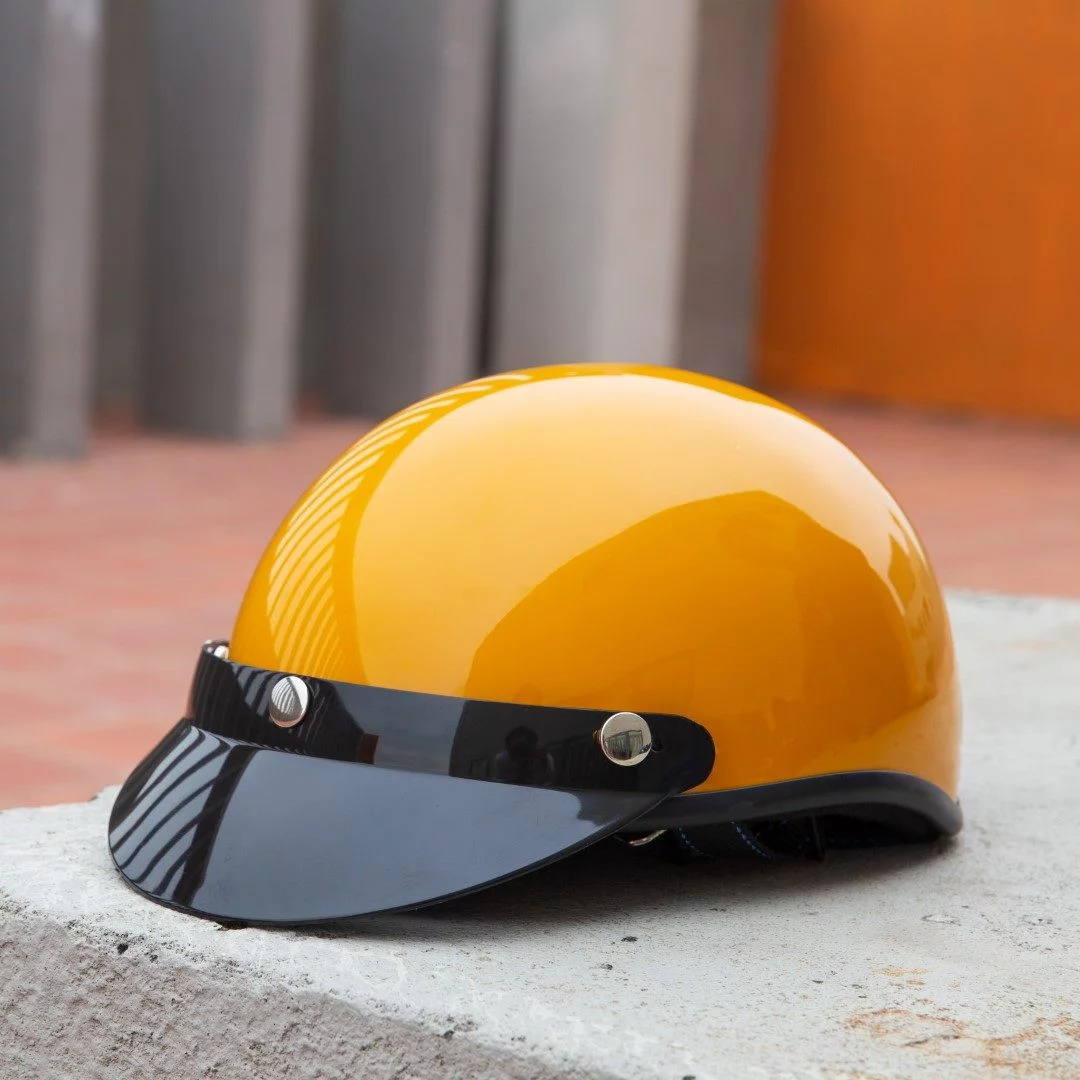 Mũ Bảo Hiểm Nửa Đầu Kính Phi Công HRA - Lót Smart - Hình ảnh 19