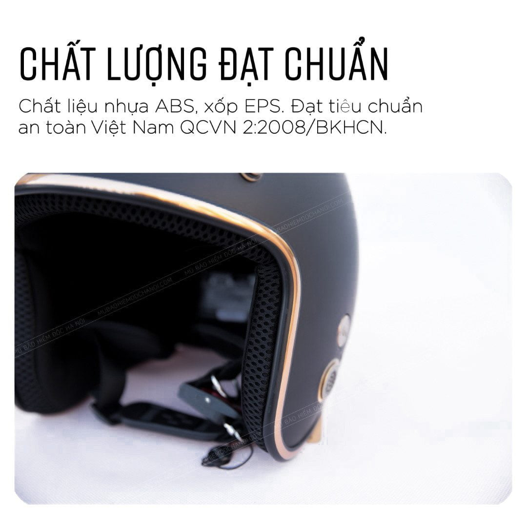 mu bao hiem 3 4 asia mt124 nhieu mau 001