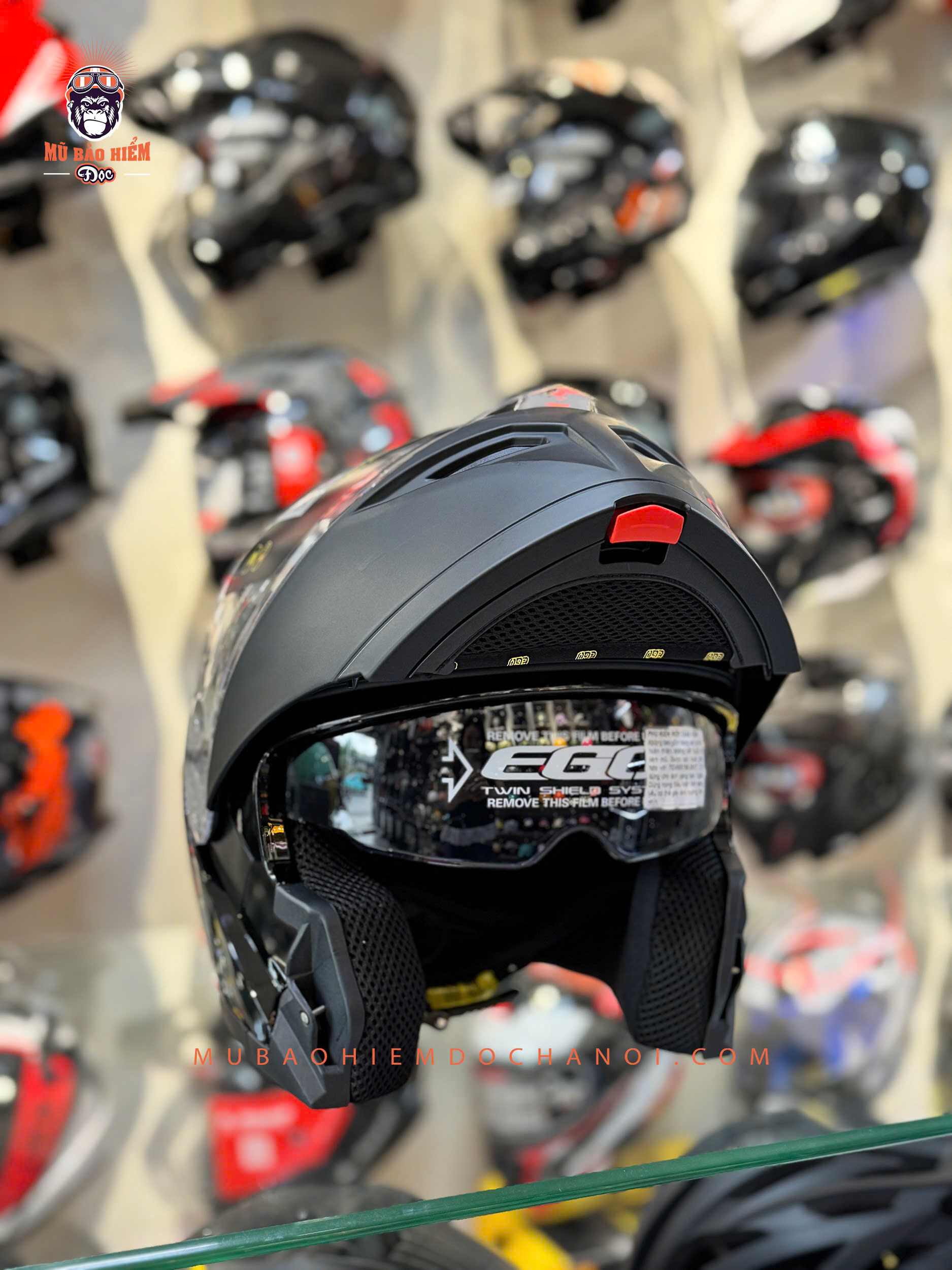 Mũ bảo hiểm Fullface EGO E9 - Lật Hàm - Nhiều Màu z7590643667649 02444ee73144f6ca13765b6ad2b814d0