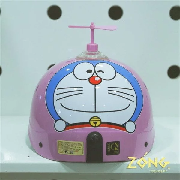 Mũ Bảo Hiểm Nửa Đầu Kính Phi Công HR1 - Doraemon Tiêu Chuẩn - Hình ảnh 7