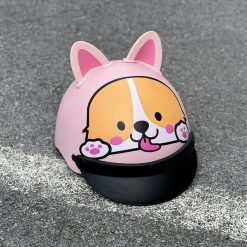 mu bao hiem nua dau cute cho corgi nhieu mau 013