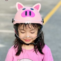 Mu Bao Hiem Nua Dau Tre Em Cute Hinh Thu Nhieu Mau 23