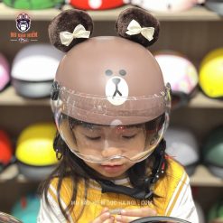Mu Bao Hiem Nua Dau Tre Em Cute Hinh Thu Nhieu Mau 2