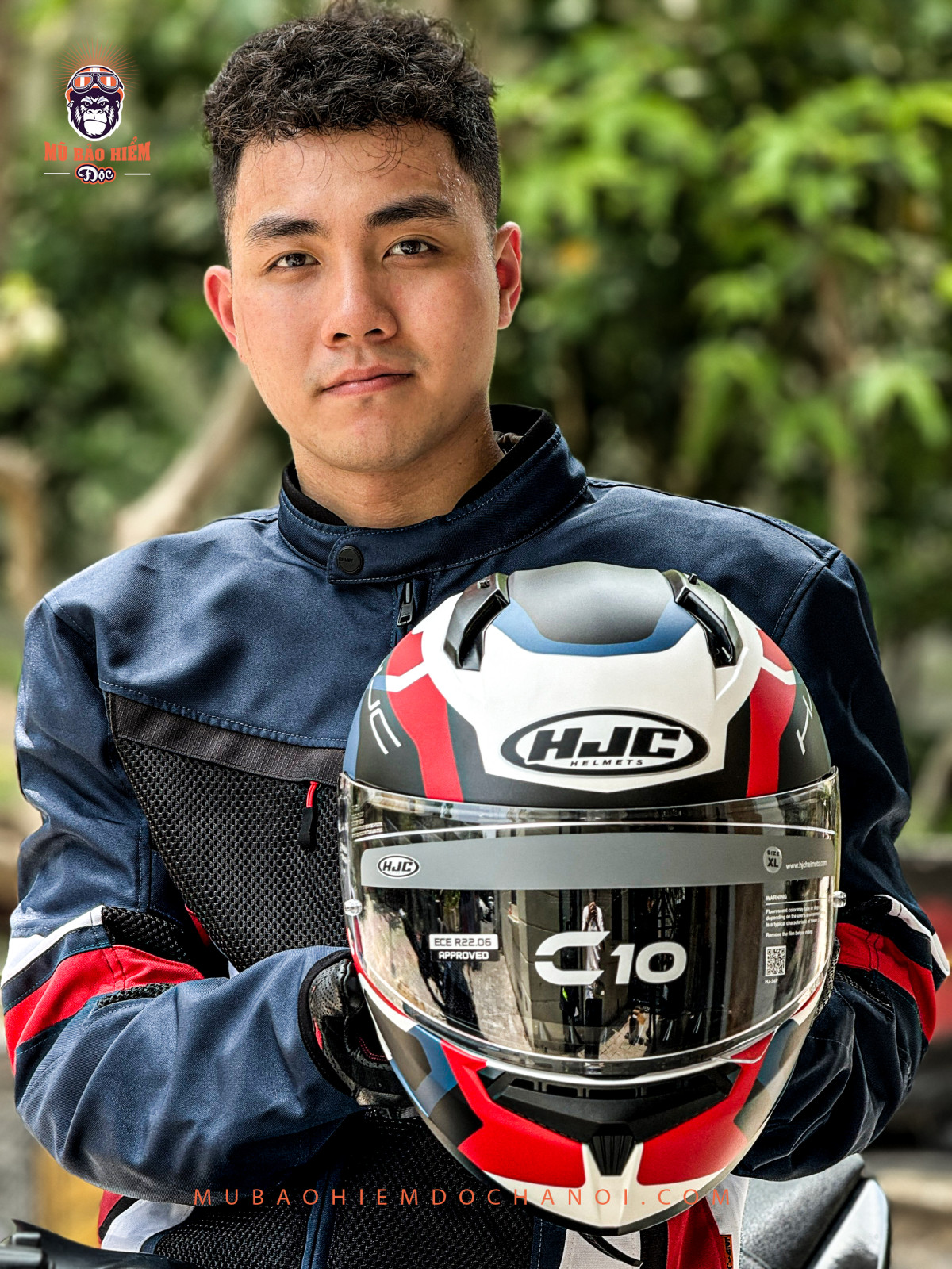 mu bao hiem fullface hjc c10 tins mc21sf 7