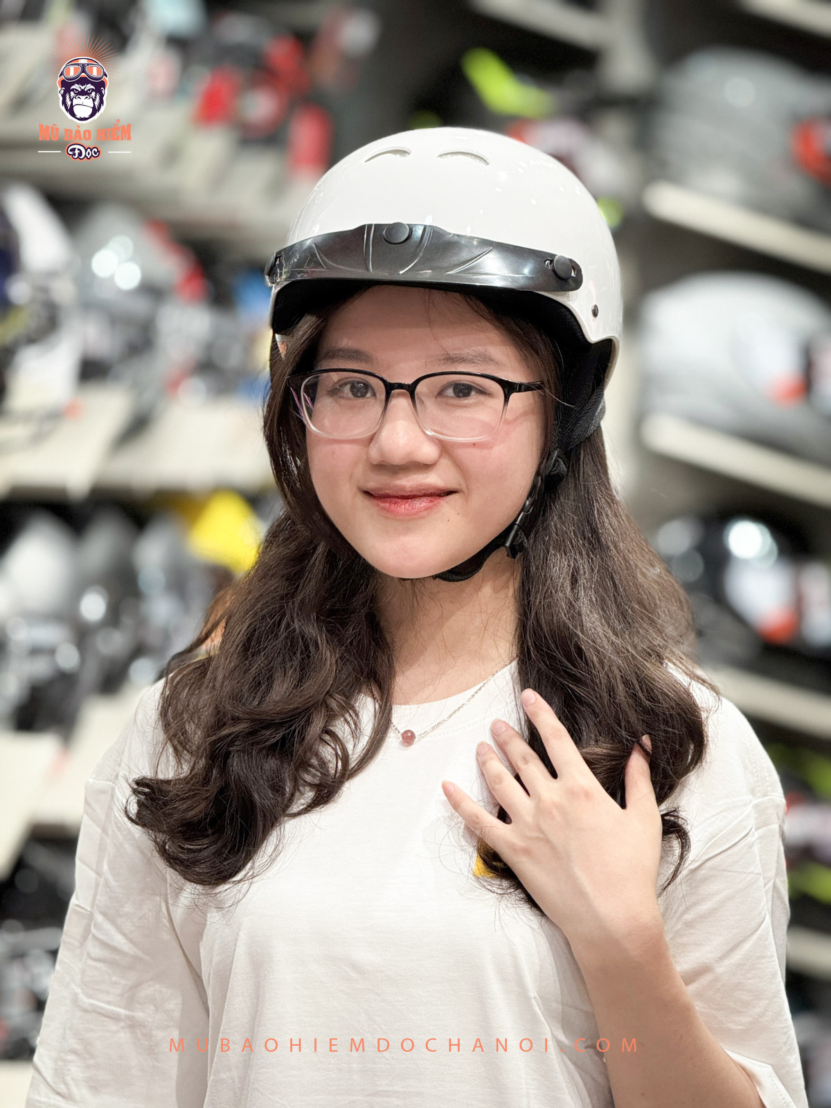 mu bao hiem nua dau protec kitty sieu nhe 1 1