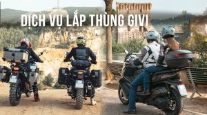 Lắp đặt thùng Givi tại Hà Nội