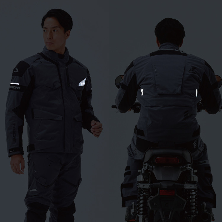 ao bao ho xe may taichi rsj729 drymaster kompass all season jacket 12
