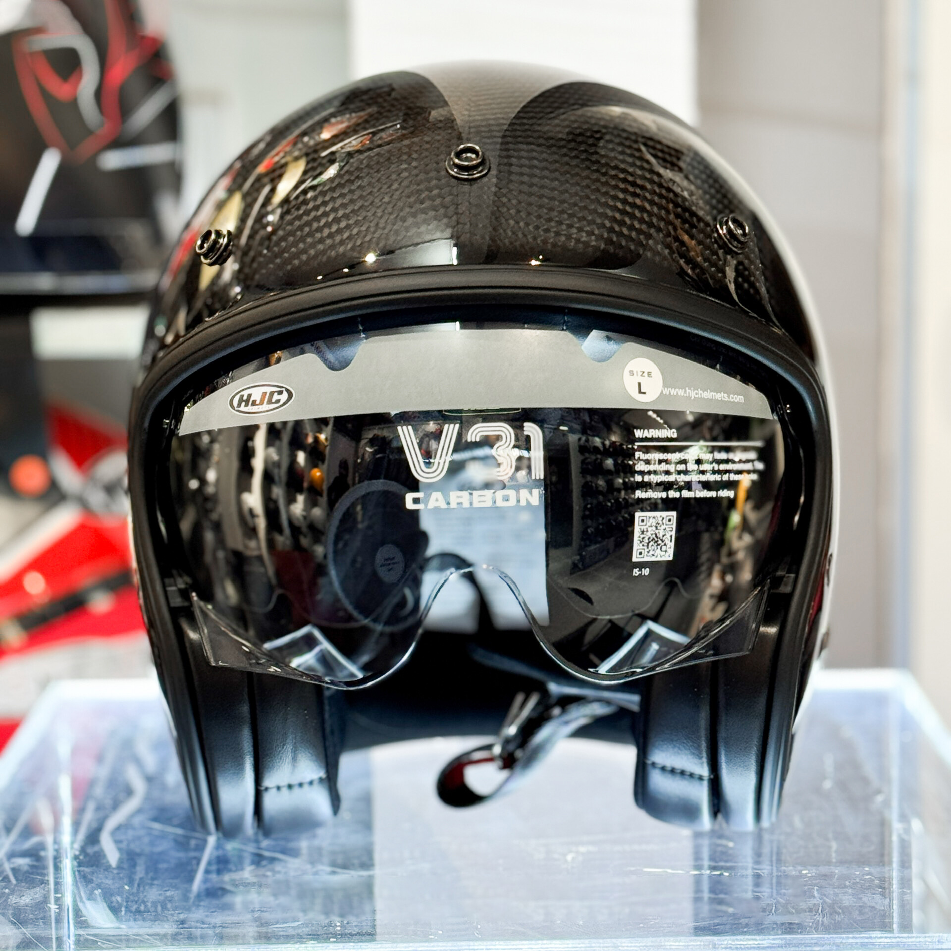 Mũ bảo hiểm 3/4 HJC V31 Carbon siêu nhẹ Mũ bảo hiểm 3/4 HJC V31 Carbon siêu nhẹ - Hình ảnh 3