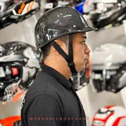 mu bao hiem the thao luoi trai carbon x 1