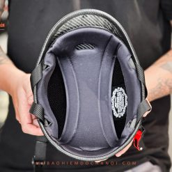 mu bao hiem the thao luoi trai carbon x 4