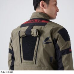 ao bao ho xe may taichi rsj729 drymaster kompass jacket khaki 2