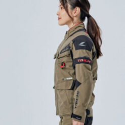 ao bao ho xe may taichi rsj729 drymaster kompass jacket khaki 7