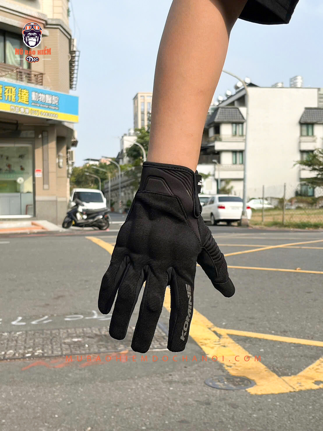 gang tay xe may cao cap komine gk 1833