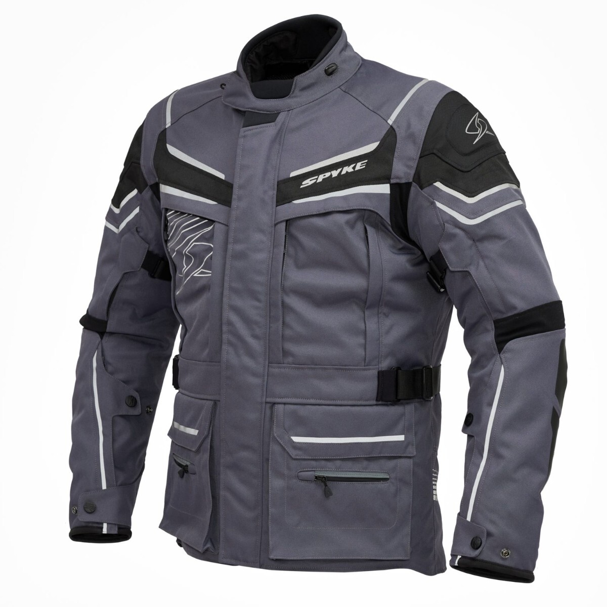 set quan ao giap bao ho adv spyke sahara vented xam dam 6