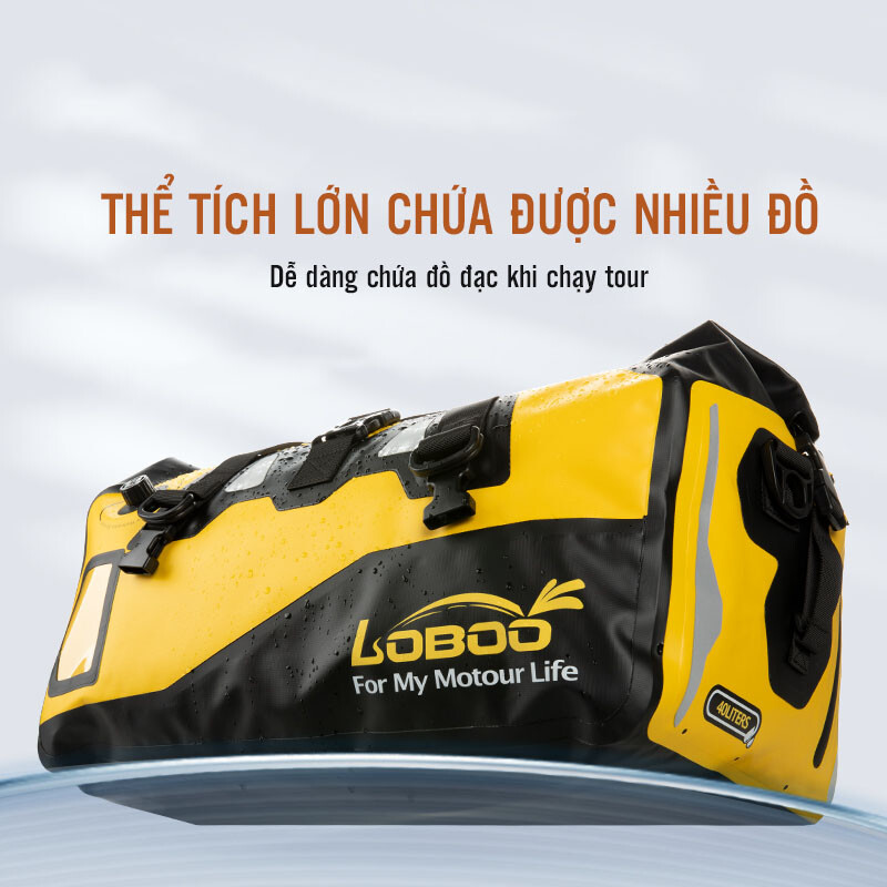 Túi Chống Nước Loboo 40L BWB40P Gập Mép Túi Chống Nước Loboo 40L BWB40P Gập Mép - Hình ảnh 4