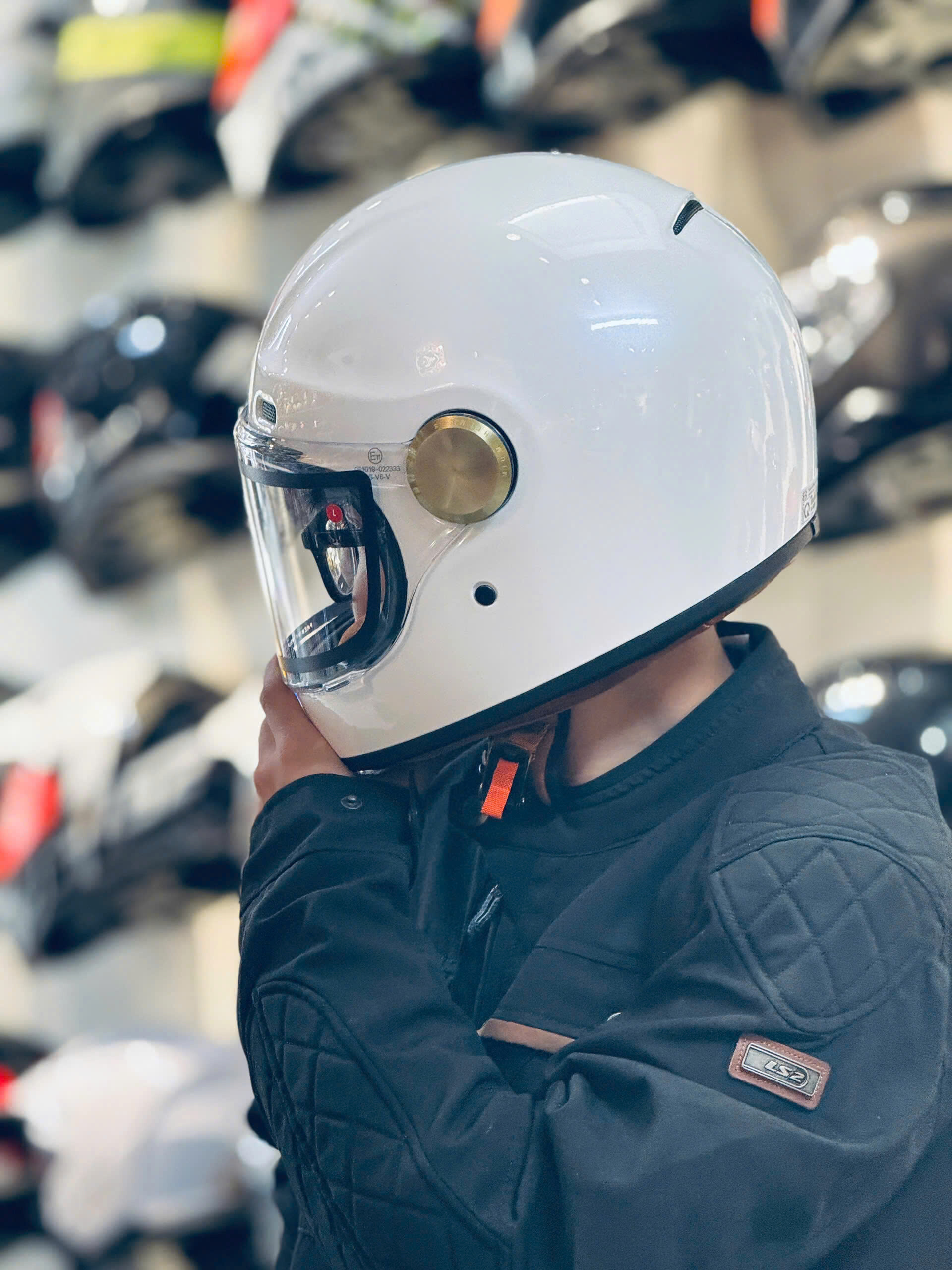 Mũ Bảo Hiểm Fullface Bulldog SHIBA - Classic - Nhiều Màu mu bao hiem fullface bulldog shiba classic nhieu mau 7