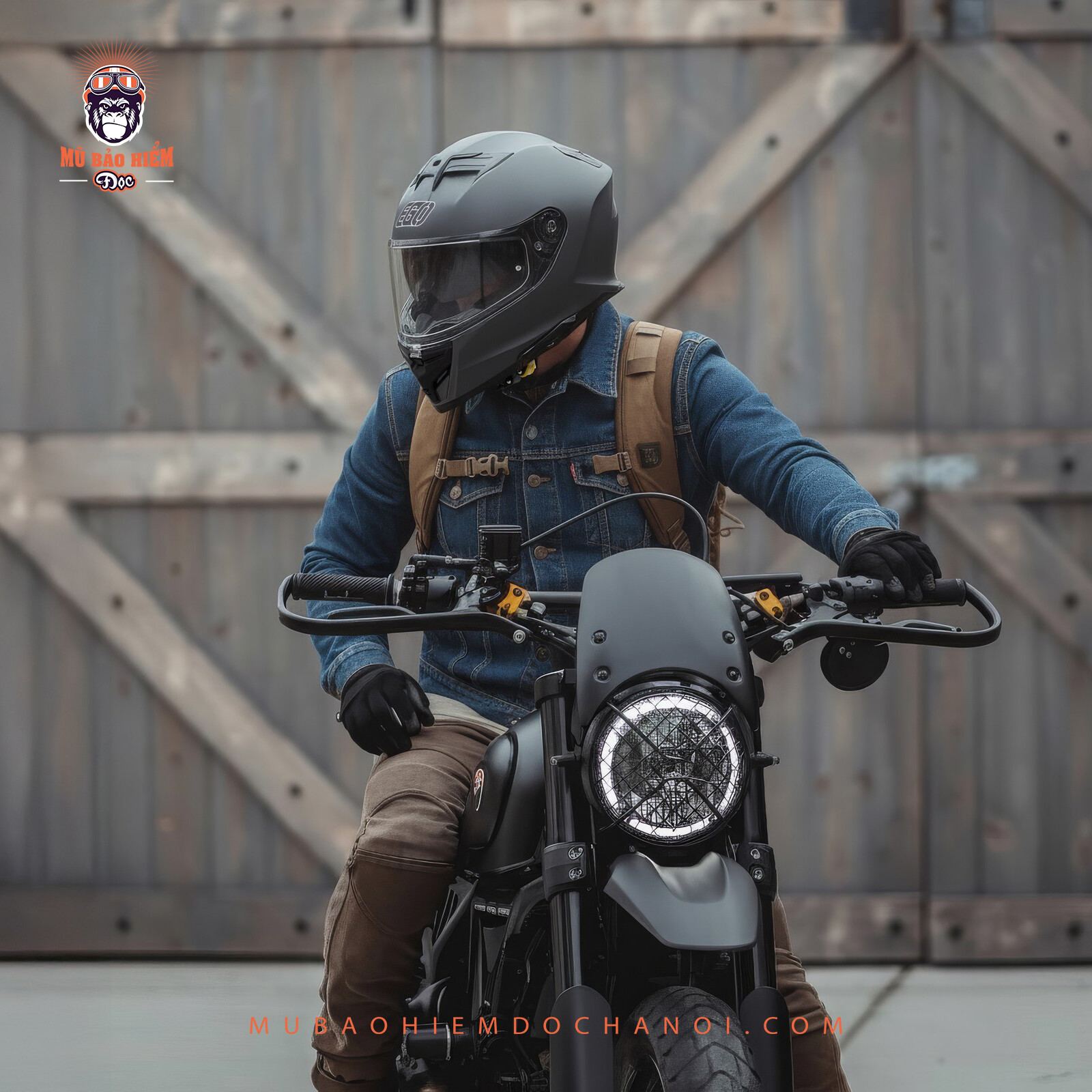 Mũ bảo hiểm Fullface EGO E82 - 2 Kính - Nhiều Màu Mũ bảo hiểm Fullface EGO E82 - 2 Kính - Nhiều Màu - Hình ảnh 3