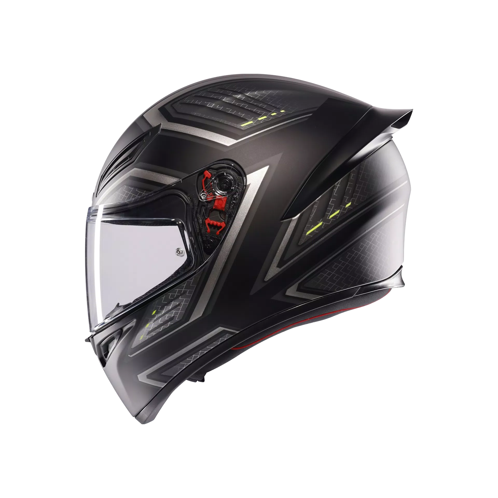 Mũ Bảo Hiểm Fullface AGV K1 S SLING - MATT BLACK/GREY Mũ Bảo Hiểm Fullface AGV K1 S SLING - MATT BLACK/GREY - Hình ảnh 4