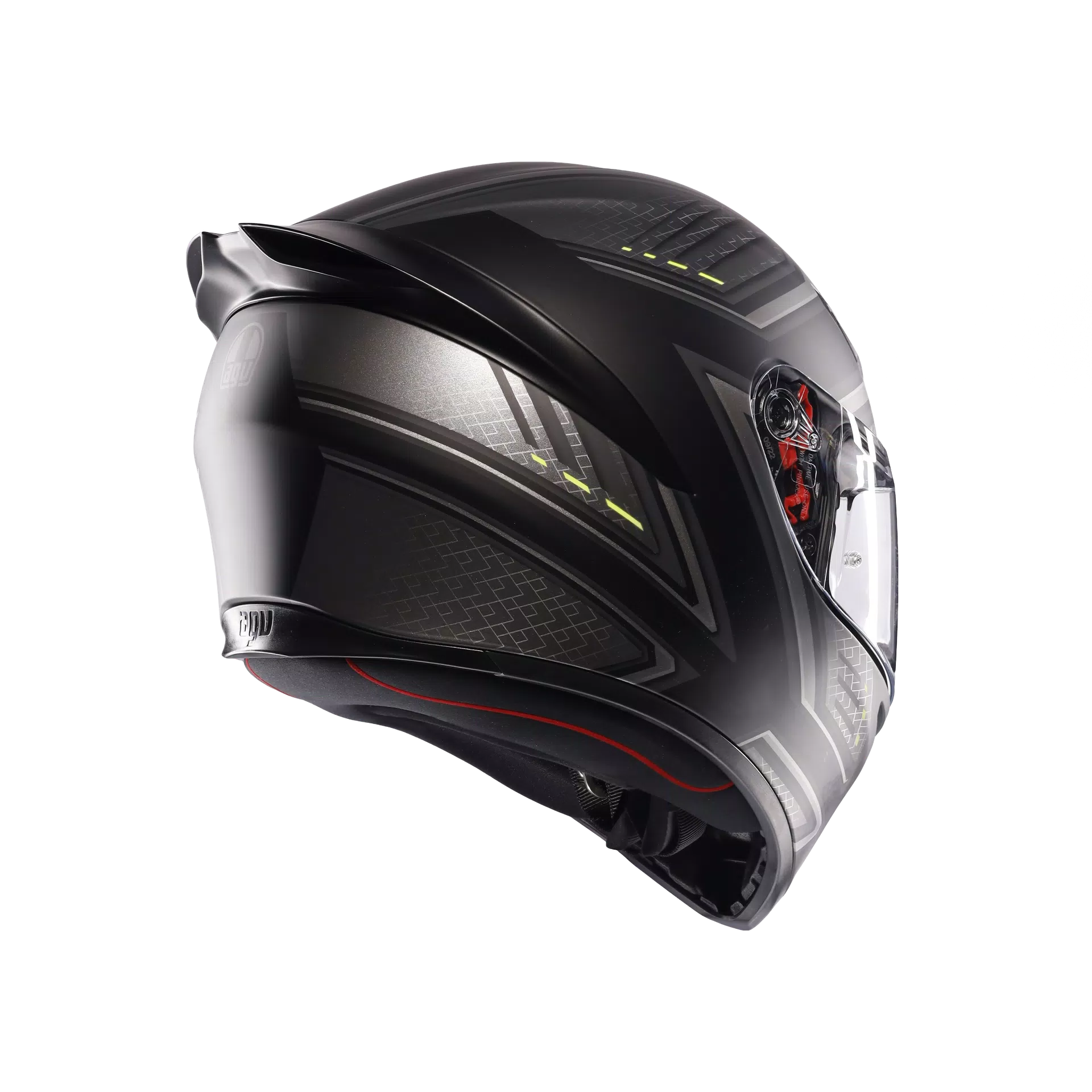Mũ Bảo Hiểm Fullface AGV K1 S SLING - MATT BLACK/GREY 2118394003 037 6