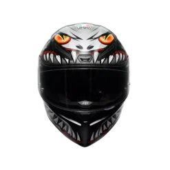 Mũ Bảo Hiểm Fullface AGV K1 S LYZARD - MATT BLACK/GREY/RED 2118394018 044 2