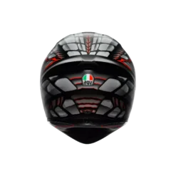 Mũ Bảo Hiểm Fullface AGV K1 S LYZARD - MATT BLACK/GREY/RED 2118394018 044 5