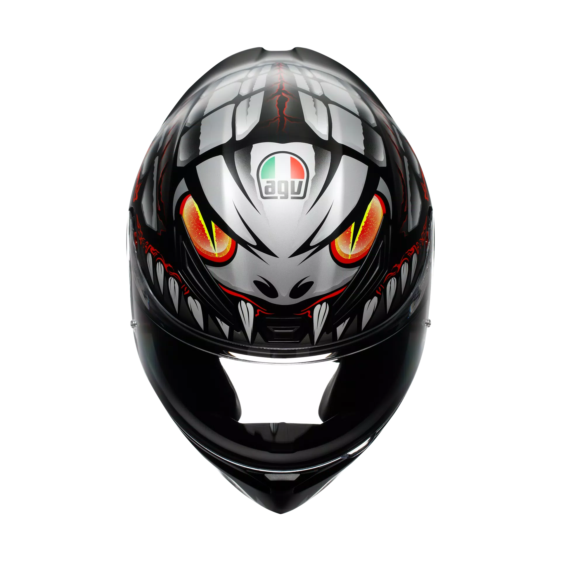 Mũ Bảo Hiểm Fullface AGV K1 S LYZARD - MATT BLACK/GREY/RED Mũ Bảo Hiểm Fullface AGV K1 S LYZARD - MATT BLACK/GREY/RED - Hình ảnh 2