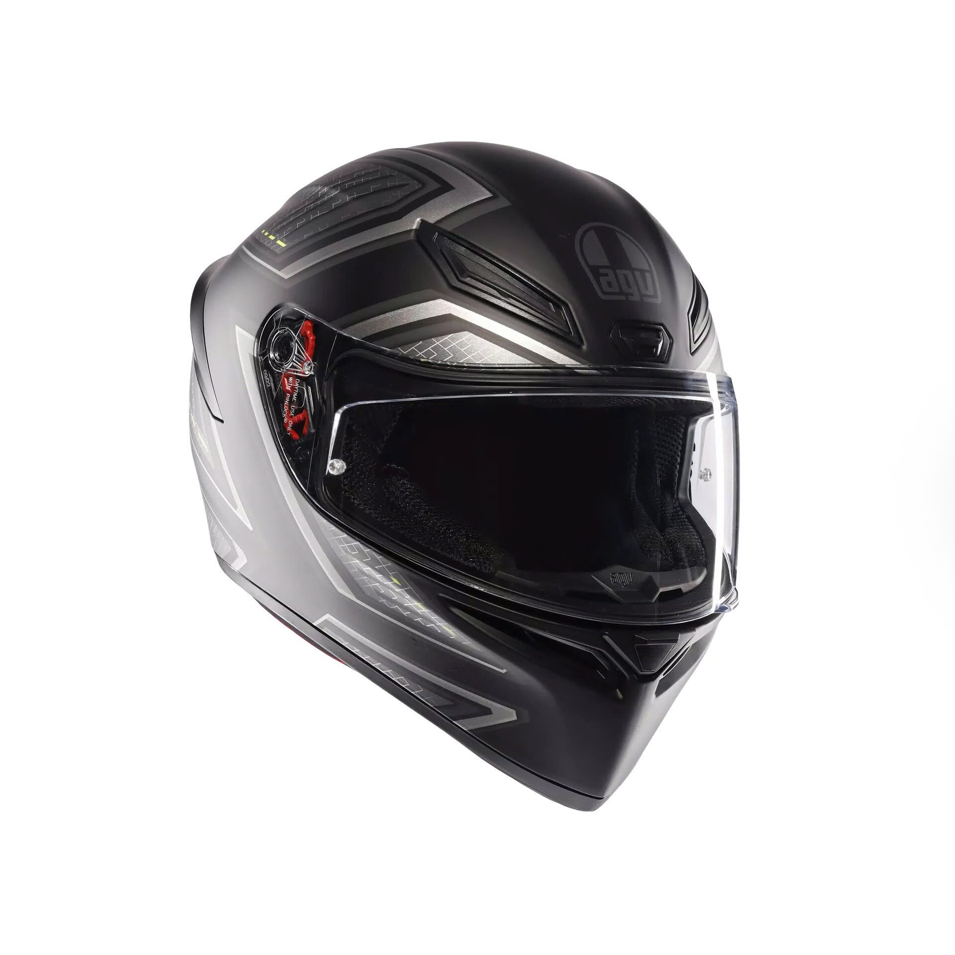 Mũ Bảo Hiểm Fullface AGV K1 S SLING - MATT BLACK/GREY 2e143f33af9b21c5788a