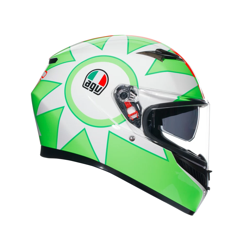 Mũ Bảo Hiểm Fullface AGV K3 ROSSI MUGELLO 2018 Mũ Bảo Hiểm Fullface AGV K3 ROSSI MUGELLO 2018 - Hình ảnh 3