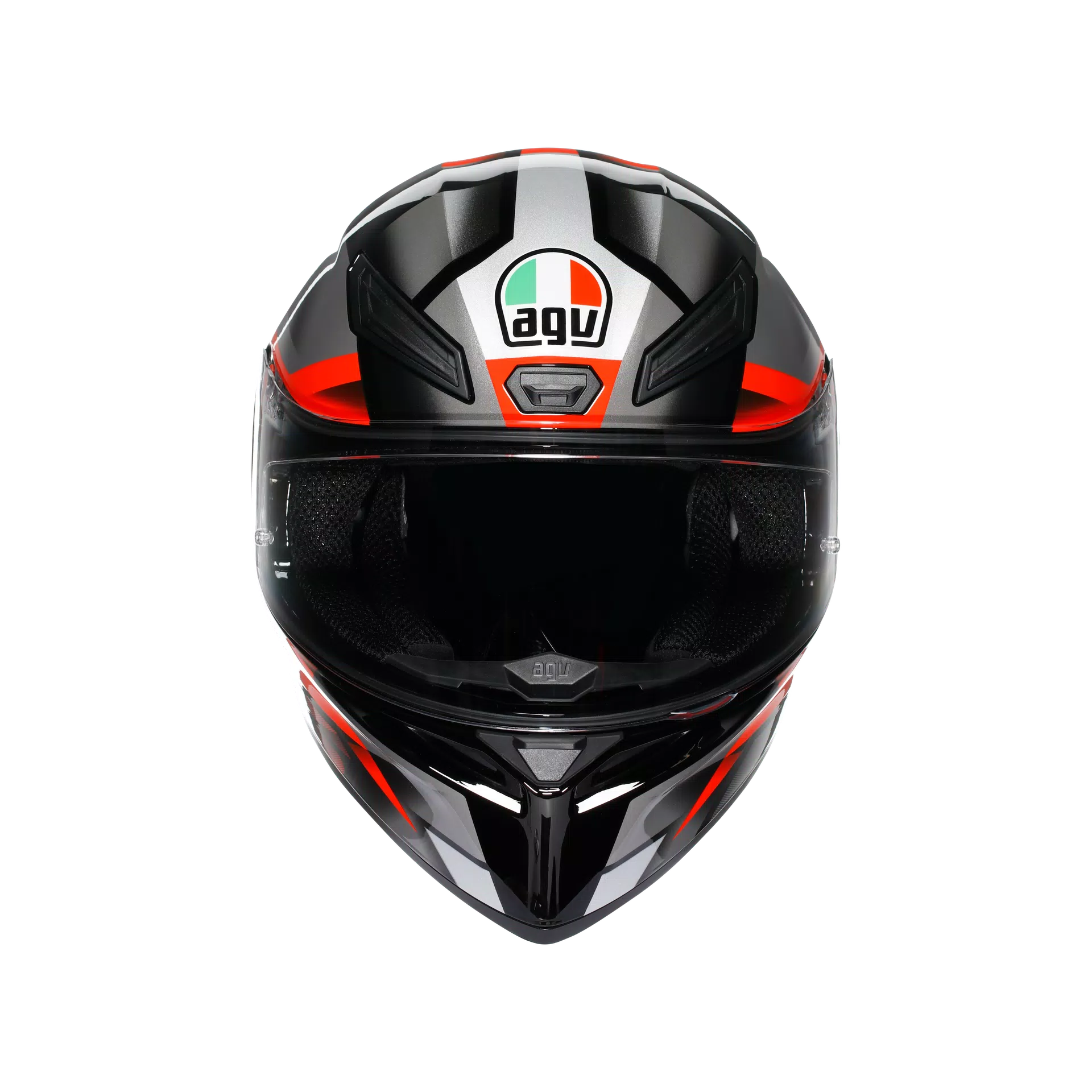 Mũ Bảo Hiểm Fullface AGV K1 S FASTLAP - BLACK/GREY/RED mu bao hiem fullface agv k1 s fastlap black grey red 1