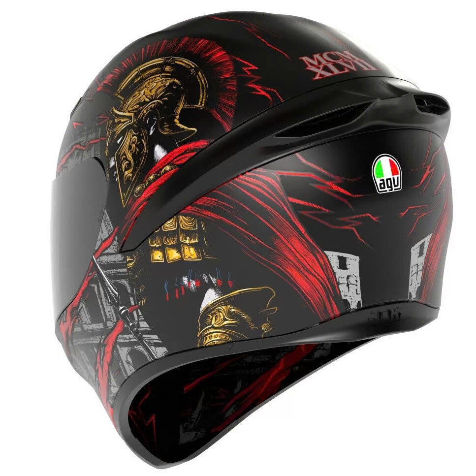 Mũ Bảo Hiểm Fullface AGV K1 S GLADIATOR - MATT BLACK/GOLD/RED Mũ Bảo Hiểm Fullface AGV K1 S GLADIATOR - MATT BLACK/GOLD/RED - Hình ảnh 5