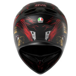 Mũ Bảo Hiểm Fullface AGV K1 S GLADIATOR - MATT BLACK/GOLD/RED mu bao hiem fullface agv k1 s gladiator matt black gold red 3