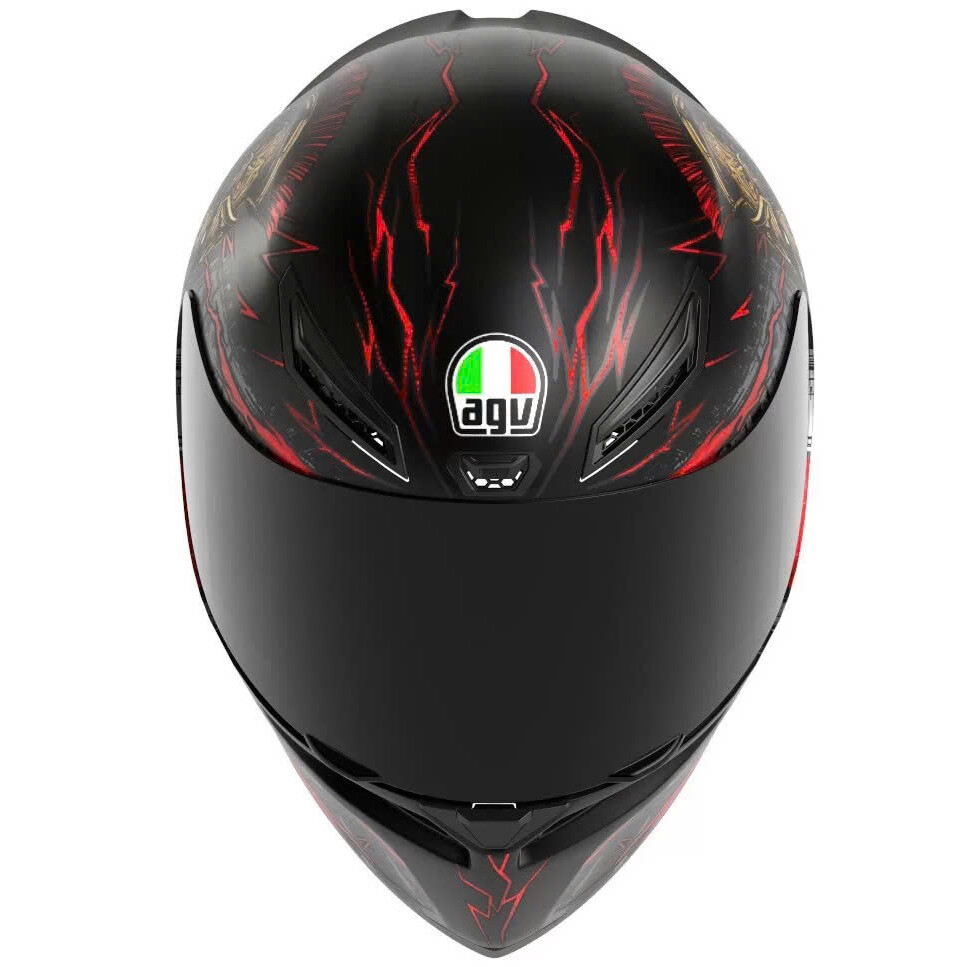 Mũ Bảo Hiểm Fullface AGV K1 S GLADIATOR - MATT BLACK/GOLD/RED Mũ Bảo Hiểm Fullface AGV K1 S GLADIATOR - MATT BLACK/GOLD/RED - Hình ảnh 2