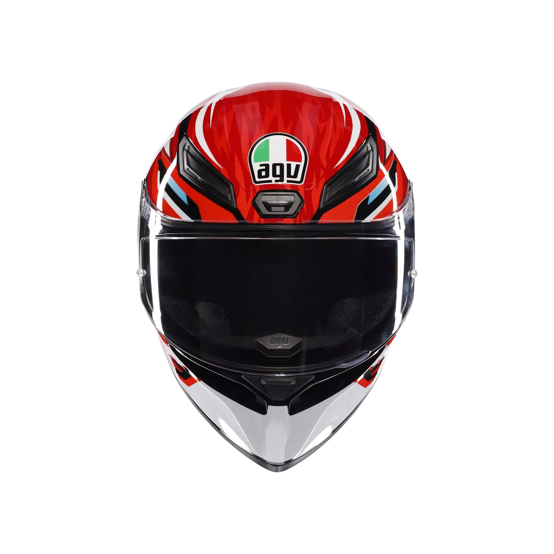 Mũ Bảo Hiểm Fullface AGV K1 S LION - BLACK/RED/WHITE mu bao hiem fullface agv k1 s lion black red white 1