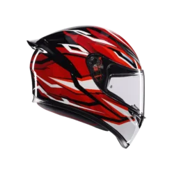 Mũ Bảo Hiểm Fullface AGV K1 S LION - BLACK/RED/WHITE mu bao hiem fullface agv k1 s lion black red white 2