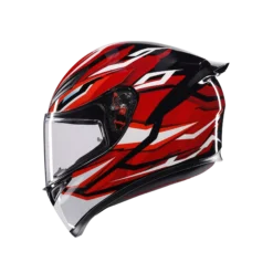 Mũ Bảo Hiểm Fullface AGV K1 S LION - BLACK/RED/WHITE mu bao hiem fullface agv k1 s lion black red white 3