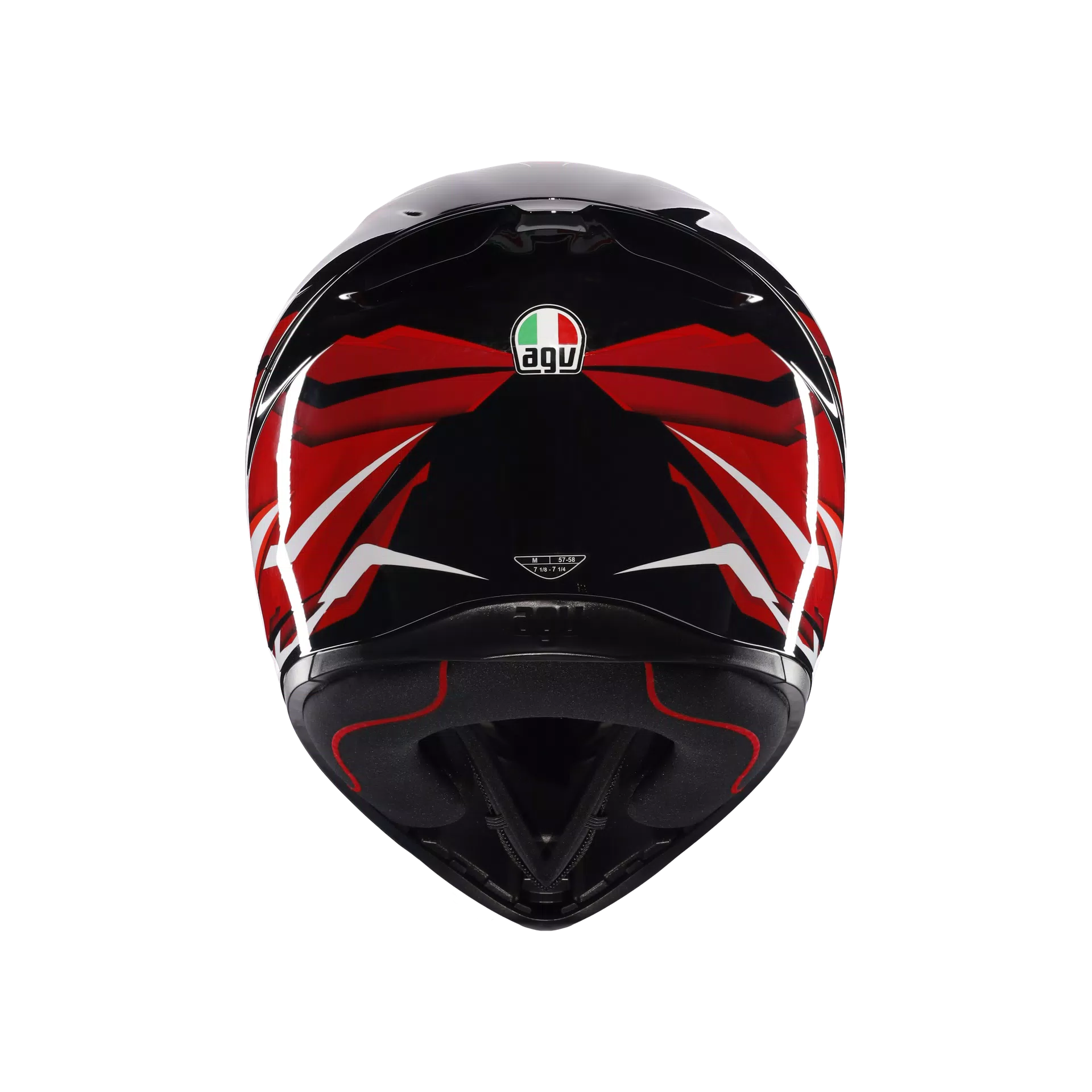 Mũ Bảo Hiểm Fullface AGV K1 S LION - BLACK/RED/WHITE Mũ Bảo Hiểm Fullface AGV K1 S LION - BLACK/RED/WHITE - Hình ảnh 8