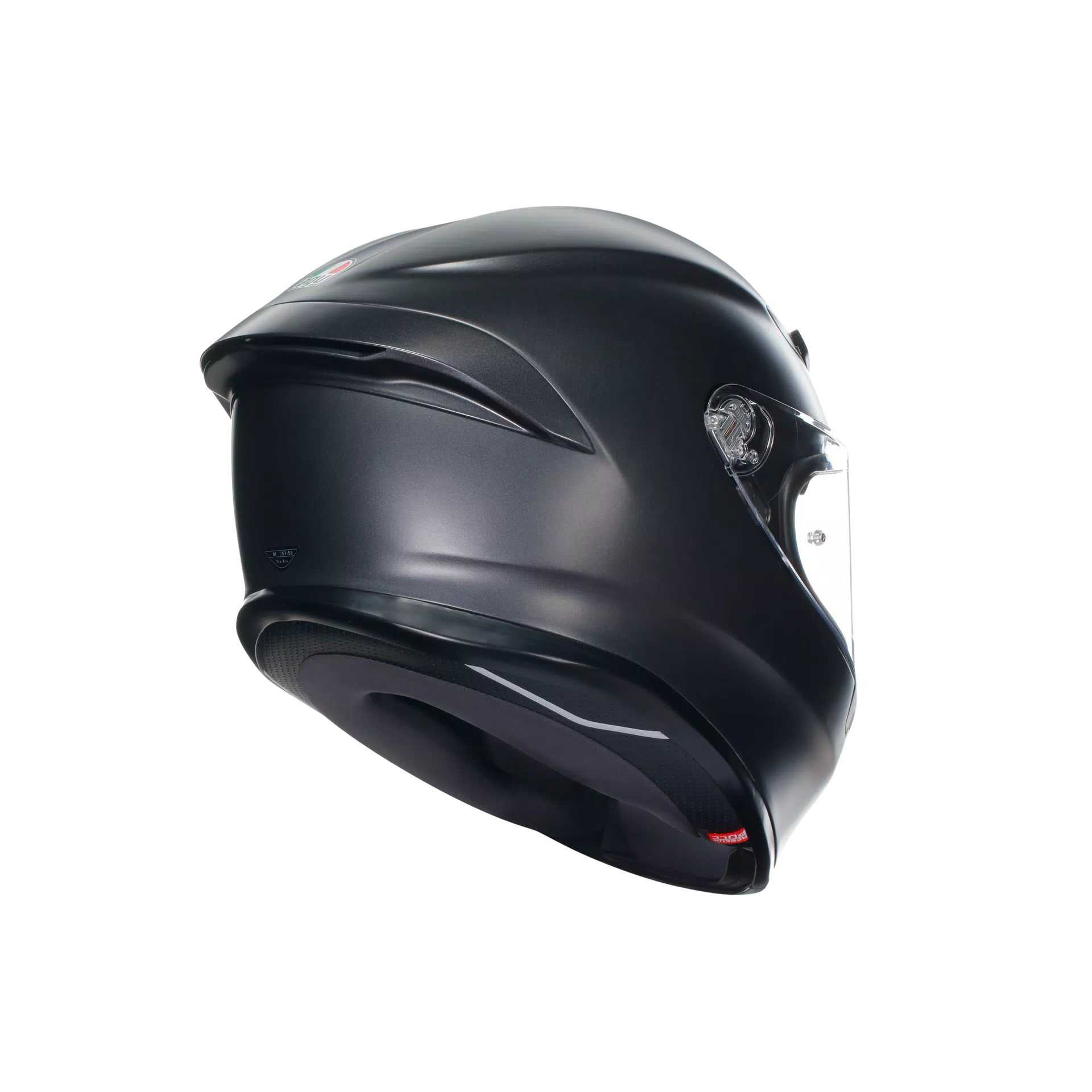 Mũ Bảo Hiểm Fullface AGV K6 S - MATT BLACK Mũ Bảo Hiểm Fullface AGV K6 S - MATT BLACK - Hình ảnh 9