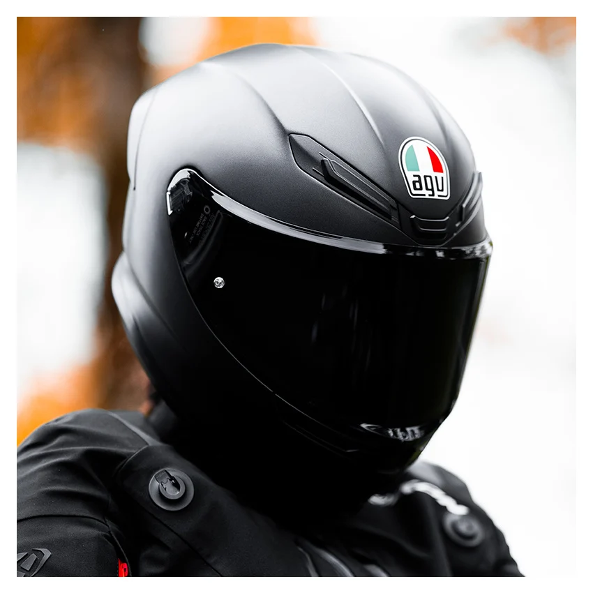 Mũ Bảo Hiểm Fullface AGV K6 S - MATT BLACK mu bao hiem fullface agv k6 s matt black 6