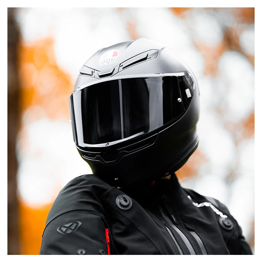 Mũ Bảo Hiểm Fullface AGV K6 S - MATT BLACK Mũ Bảo Hiểm Fullface AGV K6 S - MATT BLACK - Hình ảnh 2