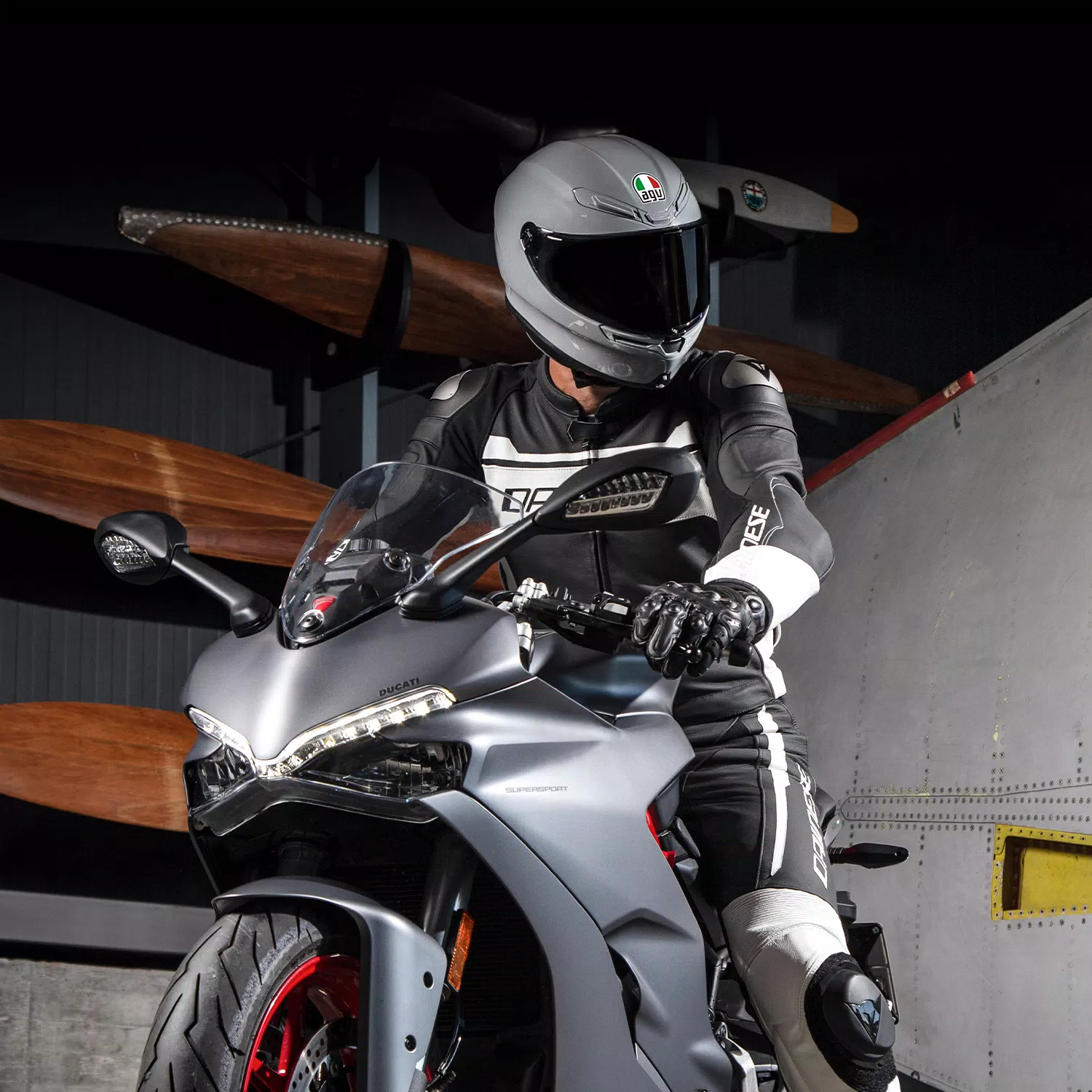 Mũ Bảo Hiểm Fullface AGV K6 S - NARDO GREY mu bao hiem fullface agv k6 s nardo grey