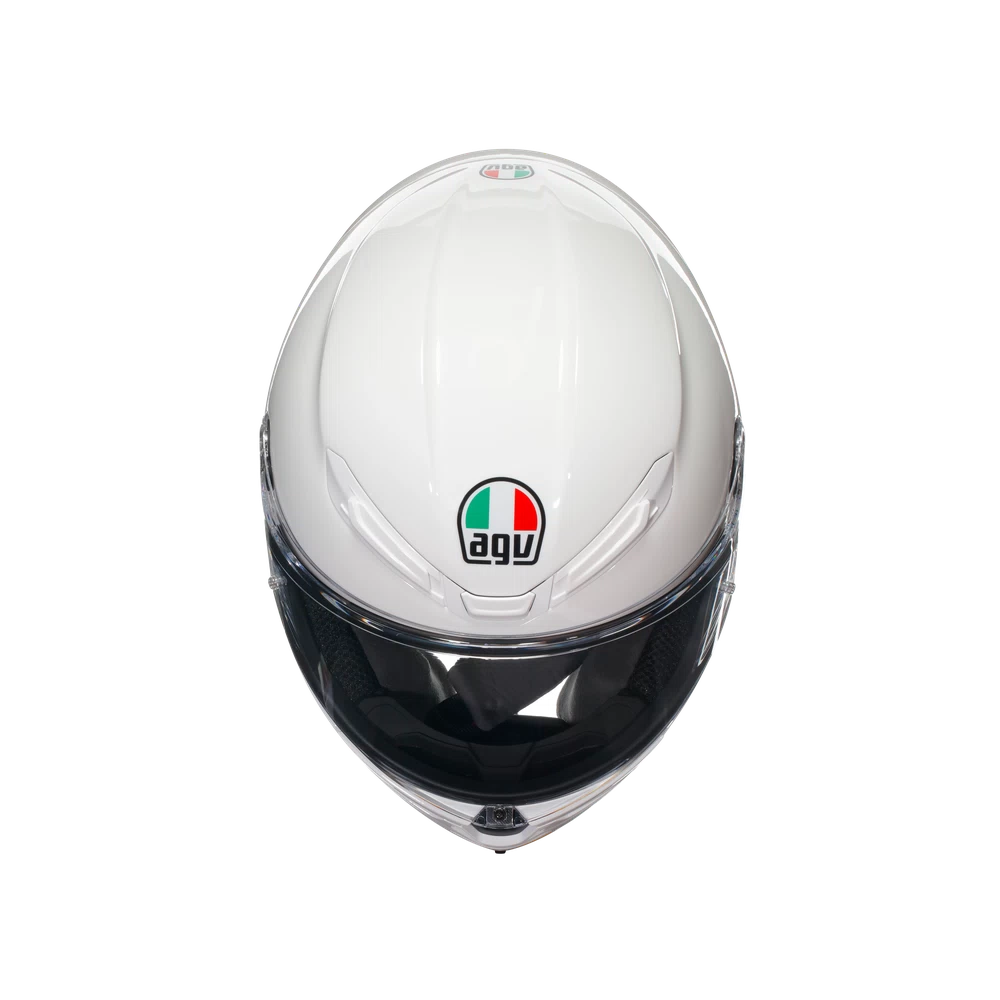 Mũ Bảo Hiểm Fullface AGV K6 S - SOLID WHITE Mũ Bảo Hiểm Fullface AGV K6 S - SOLID WHITE - Hình ảnh 6