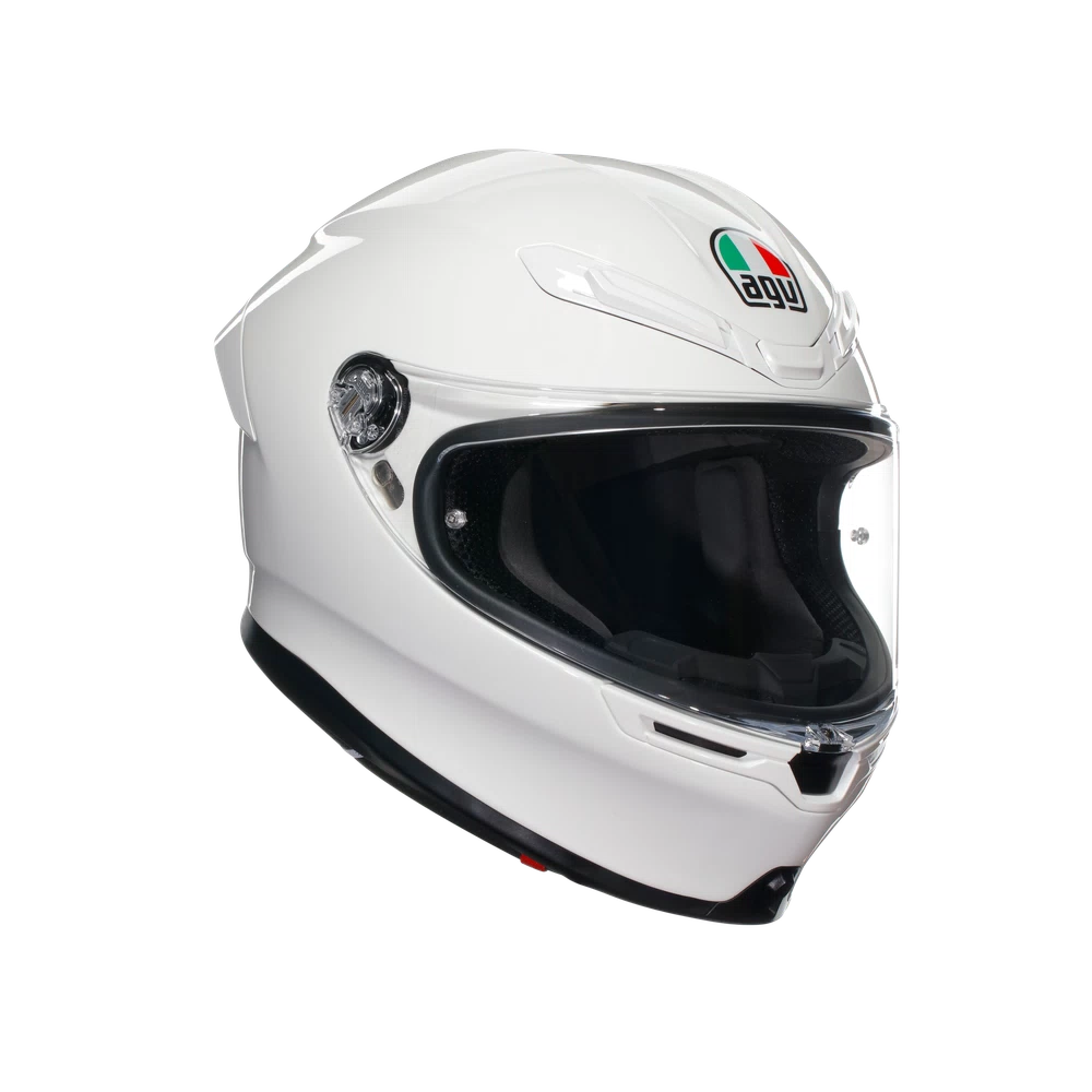 Mũ Bảo Hiểm Fullface AGV K6 S - SOLID WHITE Mũ Bảo Hiểm Fullface AGV K6 S - SOLID WHITE