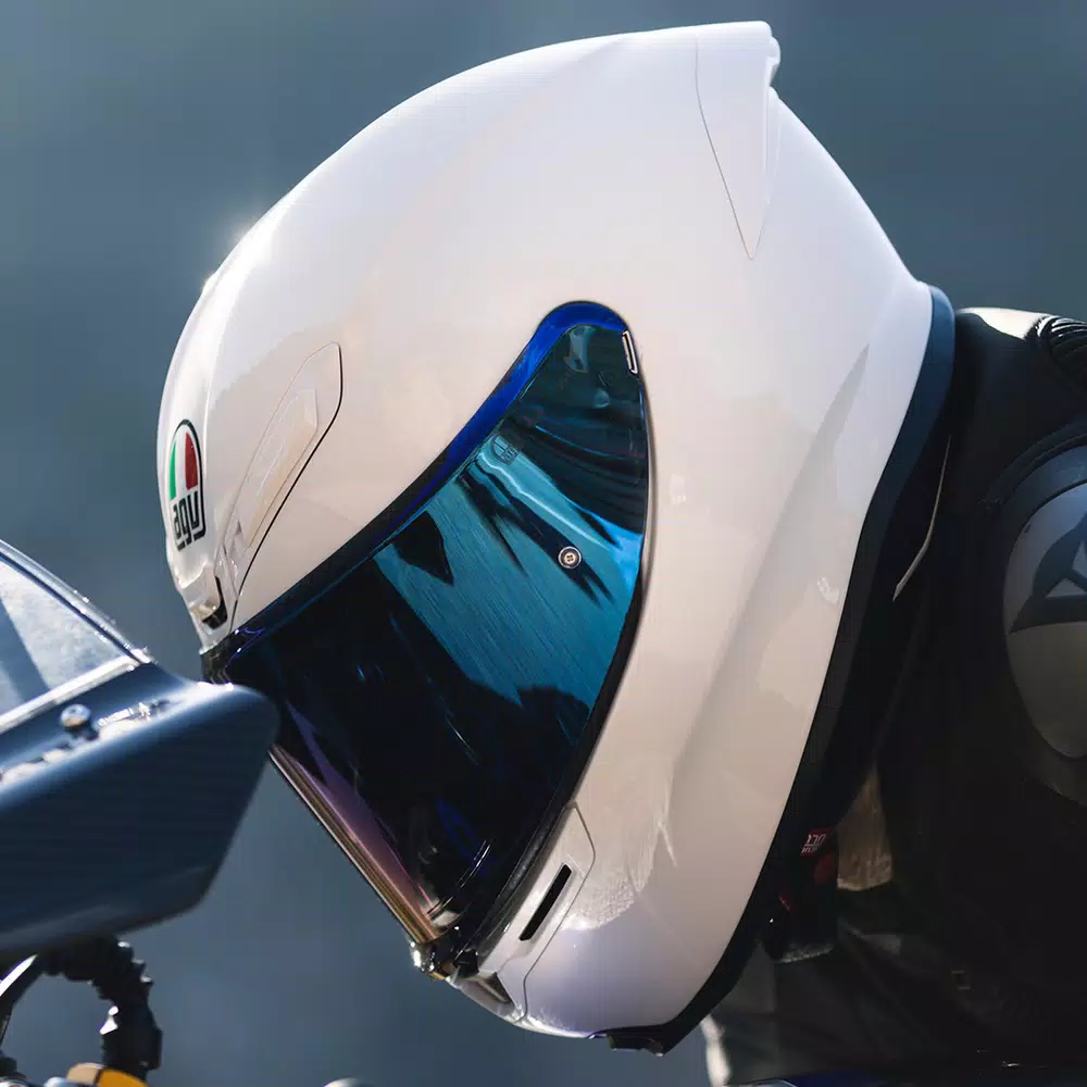 Mũ Bảo Hiểm Fullface AGV K6 S - SOLID WHITE mu bao hiem fullface agv k6 s solid white